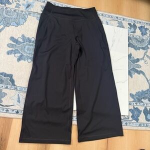 Black Womens Wide-Leg Pants